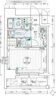 エステムコート名古屋泉プラチナムゲートの間取り画像