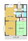 リバーサイド野本Ⅱの間取り画像
