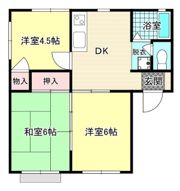 ペアメゾンA棟の間取り画像