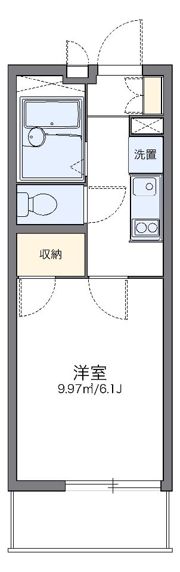 レオパレスサンヴィレッジ20の間取り画像