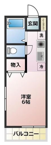 MKハイツの間取り画像
