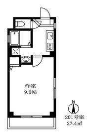 シティオザワⅡの間取り画像