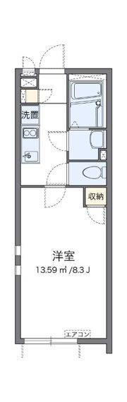 クレイノポートハイムⅡの間取り画像