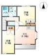 ラポール’Ⅳの間取り画像