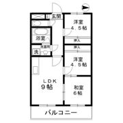 エレガンス綾瀬4の間取り画像