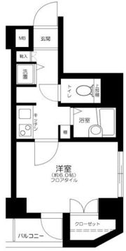 菱和パレス三軒茶屋壱番館の間取り画像