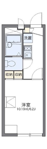 レオパレスSHIROYAMAⅥの間取り画像