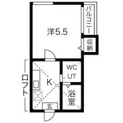 ルミエール本陣の間取り画像