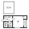 寿キャッスル栄生の間取り画像