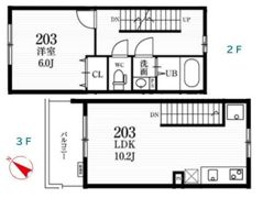 ミハス学芸大学の間取り画像