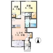 ルミ テラス（LUMI TERRACE）の間取り画像
