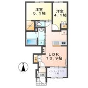 ルミ テラス（LUMI TERRACE）の間取り画像
