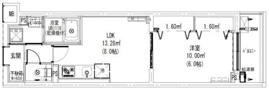 Leaf Village 新宿若松の間取り画像