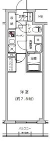 ライジングプレイス西浅草の間取り画像
