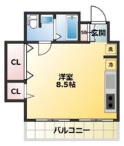 コーポ今井の間取り画像