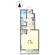 シャンブル カエデの間取り画像