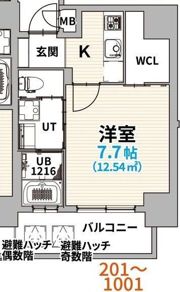 GranVia丸の内の間取り画像
