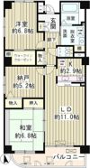 プレール玉川の間取り画像