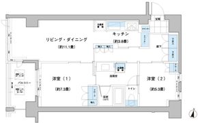 ガーデニエール砧レジデンスの間取り画像