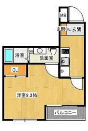 クラスタ笹塚の間取り画像