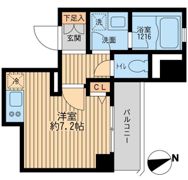 クリオ戸越銀座弐番館の間取り画像