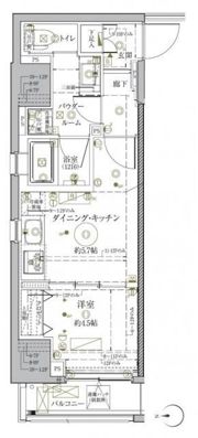 クレイシア秋葉原ラグゼスウィートの間取り画像