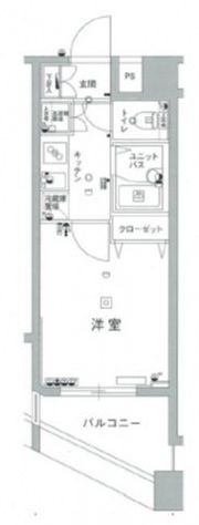 スカイコート後楽園壱番館の間取り画像
