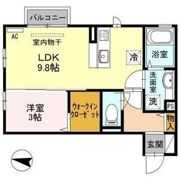 パンシオン中央の間取り画像