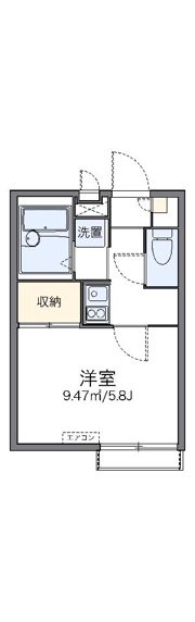 レオパレスニュー栄の間取り画像