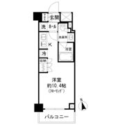 パークリュクス蒲田1丁目の間取り画像