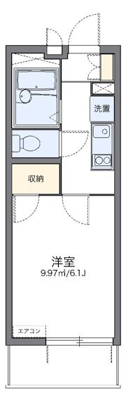 レオパレスマイン金山の間取り画像