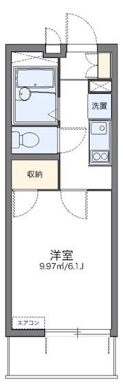 レオパレスマイン金山の間取り画像