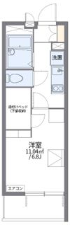 レオパレスまつばらの間取り画像