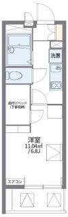 レオパレスまつばらの間取り画像