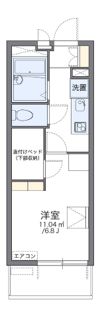 レオパレス大井町の間取り画像