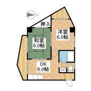 加藤コーポ新栄の間取り画像