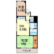田中コーポラスの間取り画像