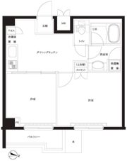 ルーブル住吉の間取り画像