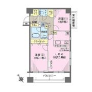 ヒルレジデンス大崎の間取り画像