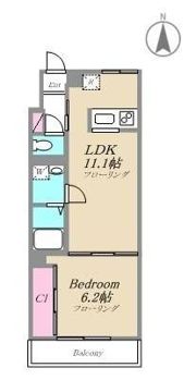 グランディールの間取り画像