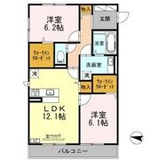 グランコンフォート Cの間取り画像