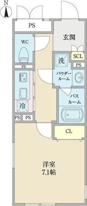 LUORE大曽根NORTHの間取り画像