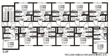 アミティエ東小岩の間取り画像