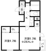 アイレジデンスの間取り画像