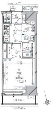 クレイシア三軒茶屋の間取り画像