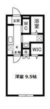 グリーンフィールド A棟 Aの間取り画像