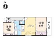 プラムキャッスルS-1の間取り画像
