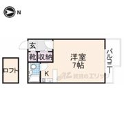 リバーヒル帝塚山の間取り画像