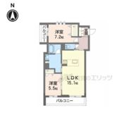シャーメゾン プリンスコートの間取り画像
