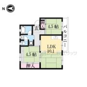 中登美第3団地C11号棟の間取り画像